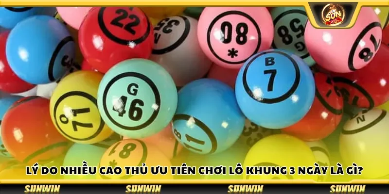 Lý do nhiều cao thủ ưu tiên chơi lô khung 3 ngày là gì?